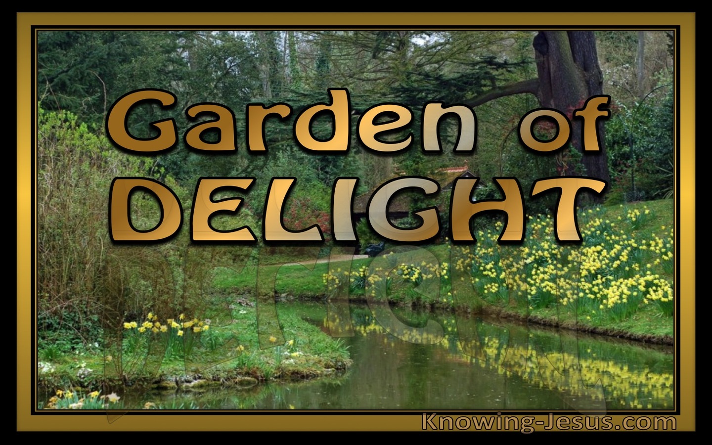 Garden Of Delight (devotional)09-29 (green)